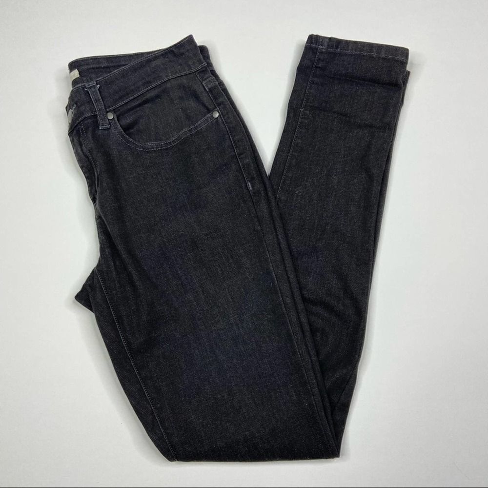 Eileen Fisher Organic Cotton Stretch Black Jeans 4